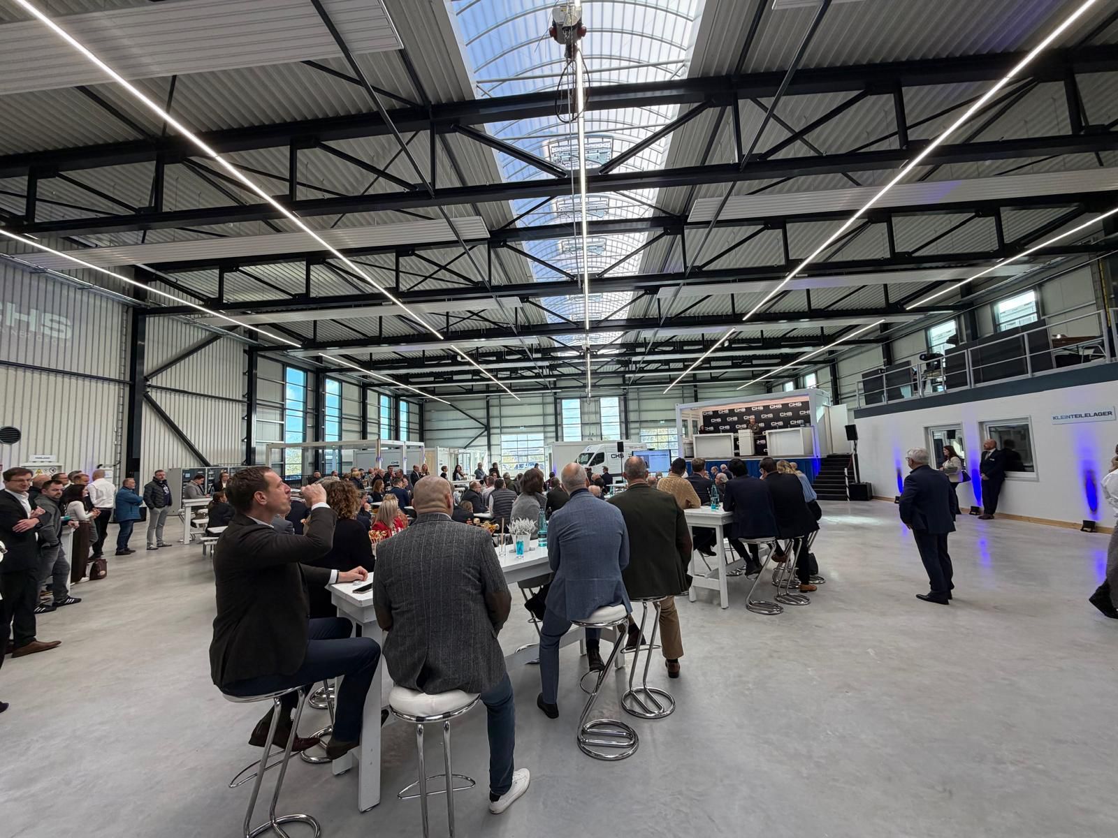 CHS Container Group, opens its new production facility, supplier of modular buildings, modular room elements, production facility